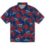 Florida Atlantic Owls Hawaiian Shirt – Palm Tree Motif