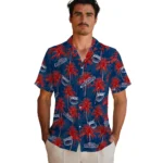 Florida Atlantic Owls Hawaiian Shirt – Palm Tree Motif