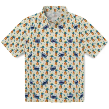 florida atlantic owls pineapple delight beige hawaiian shirts best selling