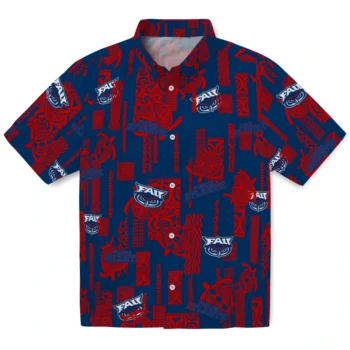 florida atlantic owls turtle lines blue hawaiian shirts best selling
