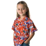 Florida Gators Hawaiian Shirt – Hibiscus Overlay