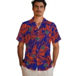 Florida Gators Hawaiian Shirt – Monstera Layer