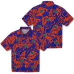 Florida Gators Hawaiian Shirt – Monstera Layer