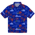 Florida Gators Hawaiian Shirt – Palm And Clouds