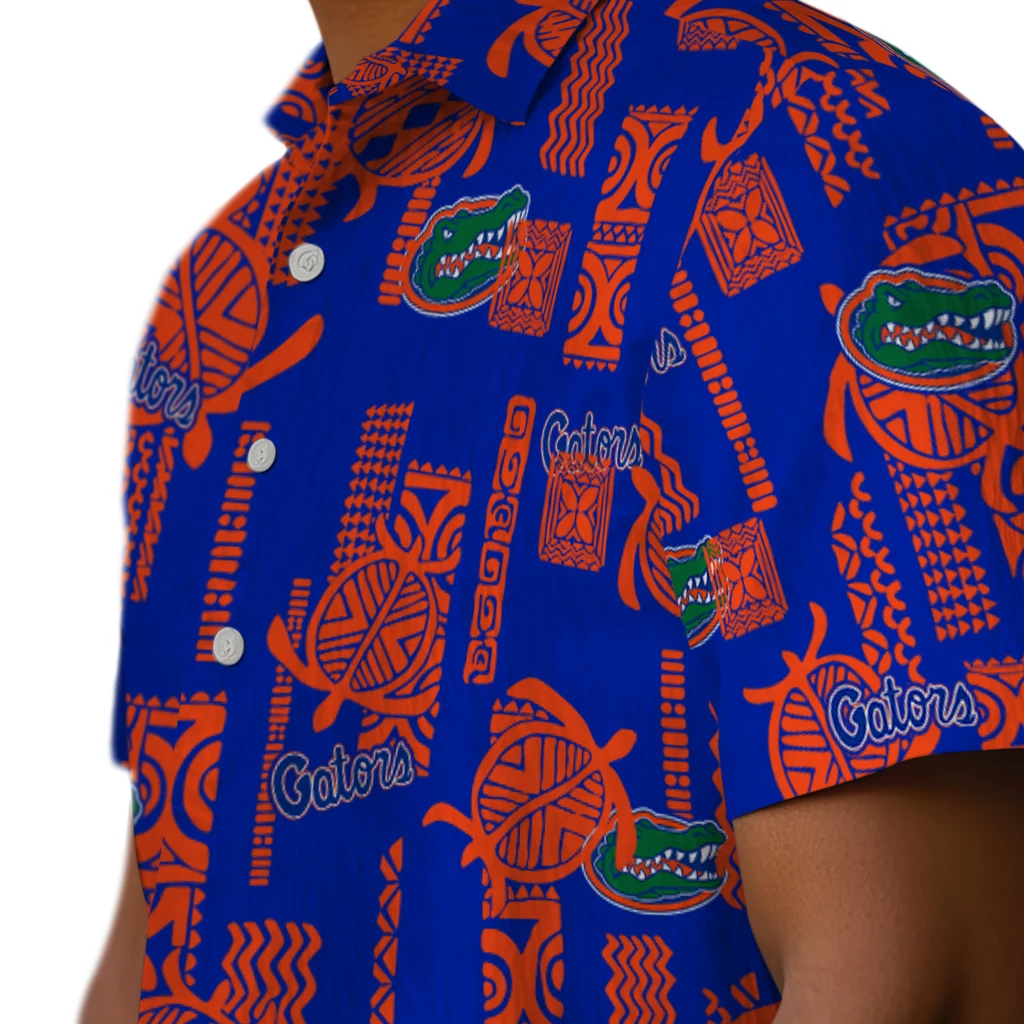 Florida Gators Hawaiian Shirt - Turtle Lines florida gators turtle lines blue hawaiian shirts trendy