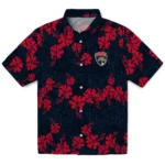 Florida Panthers Hawaiian Shirt – 50th State Flower