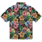 Florida Panthers Hawaiian Shirt – Brilliant Hibiscus Garden