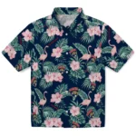 Florida Panthers Hawaiian Shirt – Flamingo and Hibiscus