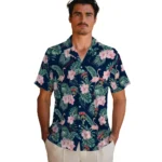 Florida Panthers Hawaiian Shirt – Flamingo and Hibiscus