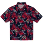 Florida Panthers Hawaiian Shirt – Hibiscus Exotic