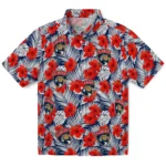 Florida Panthers Hawaiian Shirt – Hibiscus Fiesta