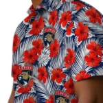 Florida Panthers Hawaiian Shirt – Hibiscus Fiesta