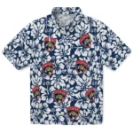 Florida Panthers Hawaiian Shirt – Hibiscus Motif