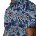 Florida Panthers Hawaiian Shirt – Hibiscus Oasis
