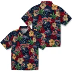 Florida Panthers Hawaiian Shirt – Hibiscus Tiki Jungle