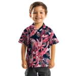 Florida Panthers Hawaiian Shirt – Palm Leaves