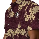 Florida State Seminoles Hawaiian Shirt – 50th State Flower
