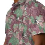Florida State Seminoles Hawaiian Shirt – Anthurium Overlay