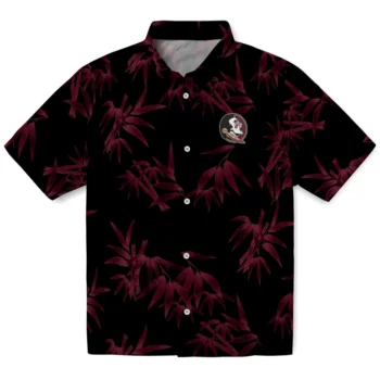 florida state seminoles bamboo branches garnet black hawaiian shirts best selling