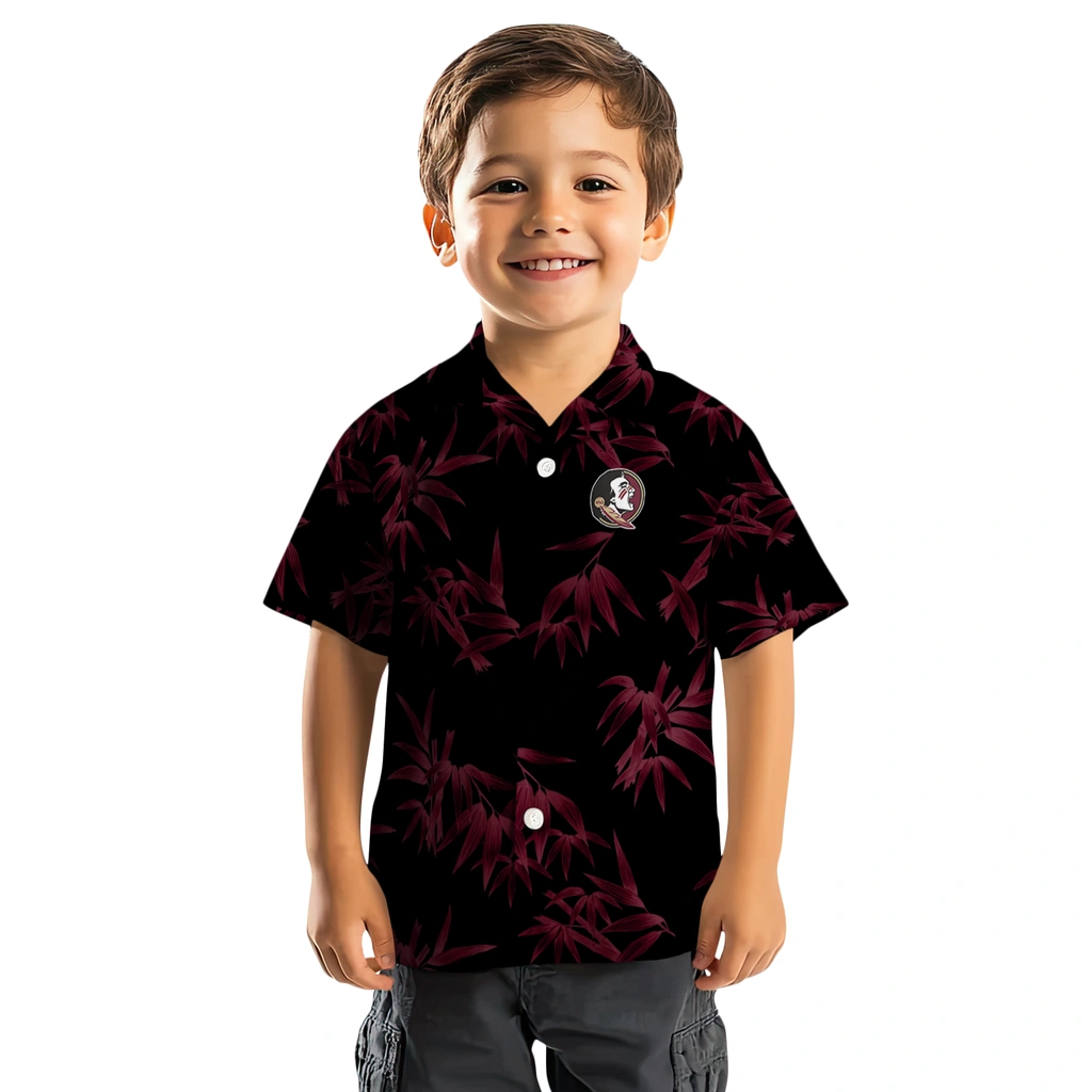 Florida State Seminoles Hawaiian Shirt - Bamboo Branches florida state seminoles bamboo branches garnet black hawaiian shirts top rated