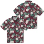 Florida State Seminoles Hawaiian Shirt – Flamingo and Hibiscus