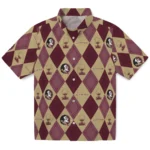 Florida State Seminoles Hawaiian Shirt – Golfing Plaid