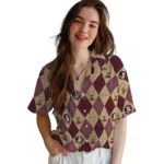 Florida State Seminoles Hawaiian Shirt – Golfing Plaid