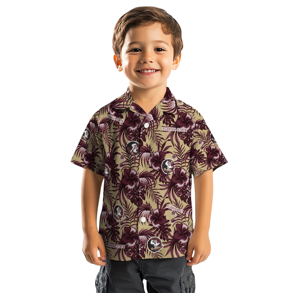 Florida State Seminoles Hawaiian Shirt - Hibiscus Exotic florida state seminoles hibiscus exotic garnet hawaiian shirts top rated