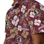 Florida State Seminoles Hawaiian Shirt – Hibiscus Flower Design