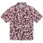 Florida State Seminoles Hawaiian Shirt – Hibiscus Motif