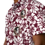 Florida State Seminoles Hawaiian Shirt – Hibiscus Motif