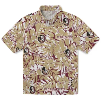 florida state seminoles hibiscus overlay hawaiian shirts best selling