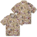 Florida State Seminoles Hawaiian Shirt – Hibiscus Overlay