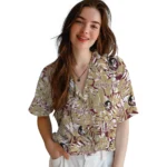 Florida State Seminoles Hawaiian Shirt – Hibiscus Overlay