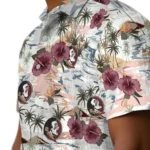 Florida State Seminoles Hawaiian Shirt – Hibiscus Seaside