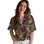 Florida State Seminoles Hawaiian Shirt – Hibiscus Tiki Jungle