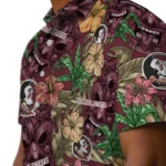 Florida State Seminoles Hawaiian Shirt – Hibiscus Tiki Jungle