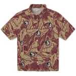 Florida State Seminoles Hawaiian Shirt – Monstera Layer