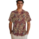 Florida State Seminoles Hawaiian Shirt – Monstera Layer