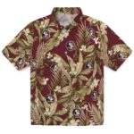 Florida State Seminoles Hawaiian Shirt – Palm Leaves