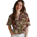 Florida State Seminoles Hawaiian Shirt – Palm Leaves