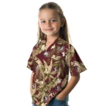 Florida State Seminoles Hawaiian Shirt – Palm Leaves