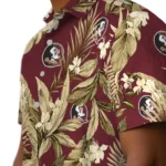 Florida State Seminoles Hawaiian Shirt – Palm Leaves