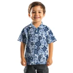Georgetown Hoyas Hawaiian Shirt – Hibiscus Blooms