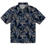 Georgetown Hoyas Hawaiian Shirt – Hibiscus Exotic
