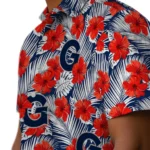 Georgetown Hoyas Hawaiian Shirt – Hibiscus Fiesta