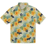 Georgetown Hoyas Hawaiian Shirt – Hibiscus Mood