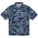 Georgetown Hoyas Hawaiian Shirt – Hibiscus Oasis
