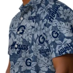 Georgetown Hoyas Hawaiian Shirt – Hibiscus Oasis