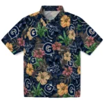 Georgetown Hoyas Hawaiian Shirt – Hibiscus Tiki Jungle
